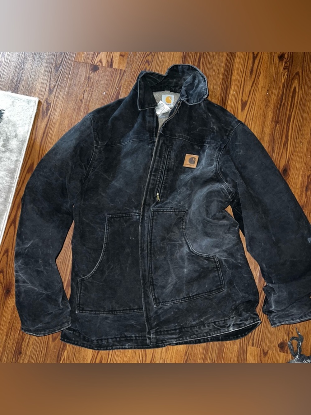 vintage Carhartt C61 blanket-lined jacket